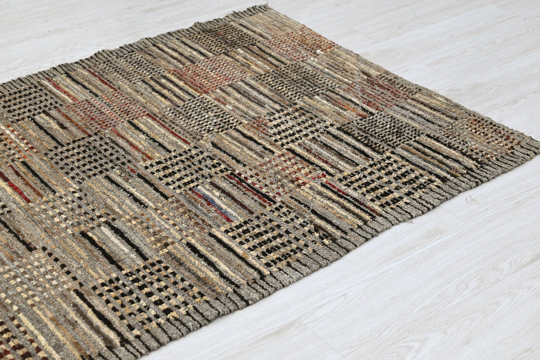 gray Runner rug 3' 5" x 13' 0"