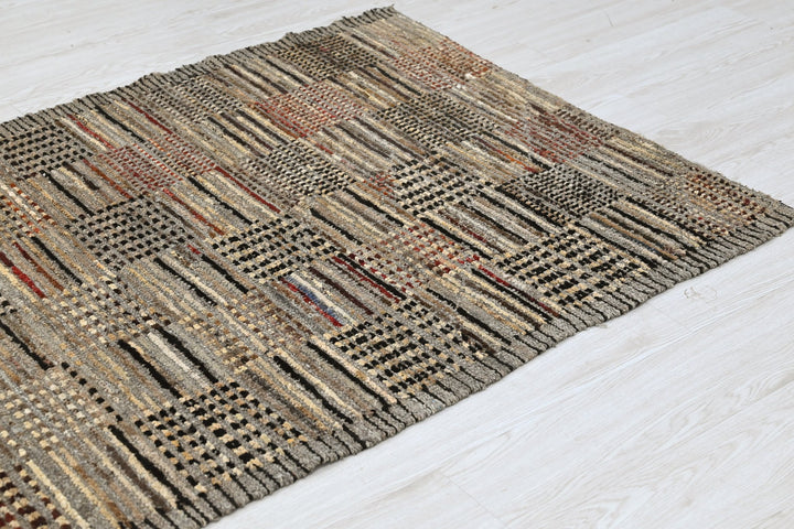gray Runner rug 3' 5" x 13' 0"
