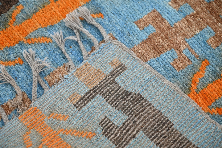blue Runner rug 3' 1" x 11' 3"