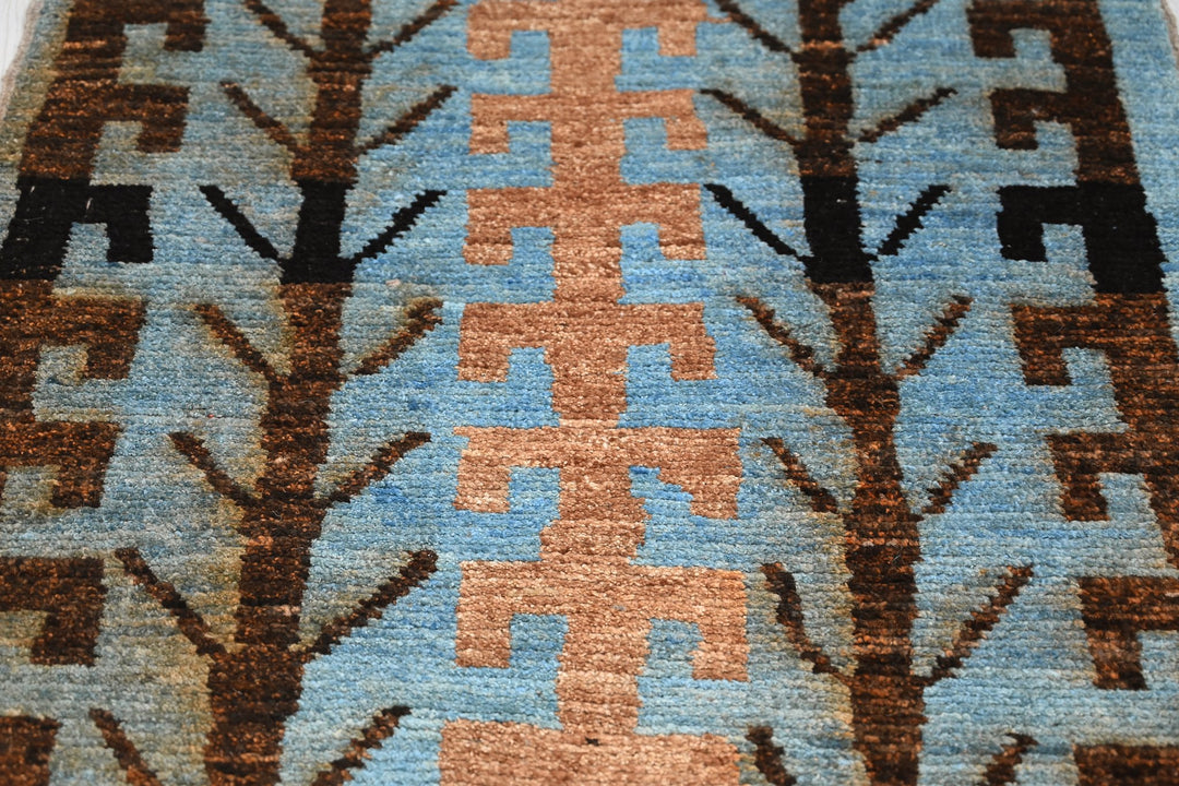 blue Runner rug 3' 1" x 11' 3"