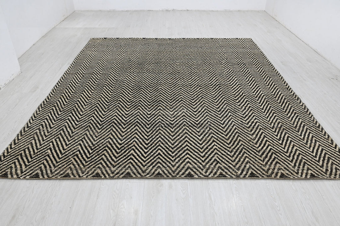 black Oversized rug 9' 0" x 11' 0"