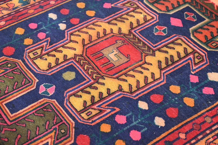 blue Runner rug 4' 1" x 10' 9"