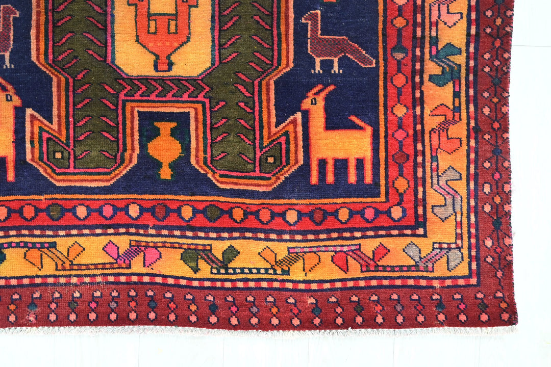blue Runner rug 4' 1" x 10' 9"