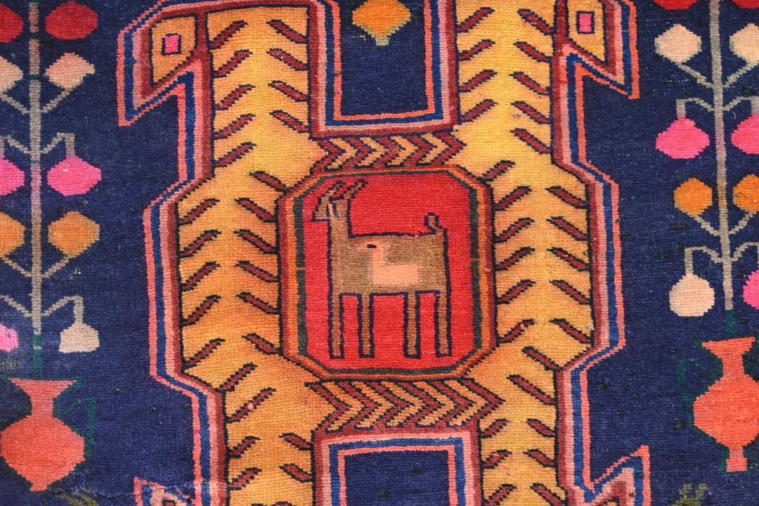 blue Runner rug 4' 1" x 10' 9"