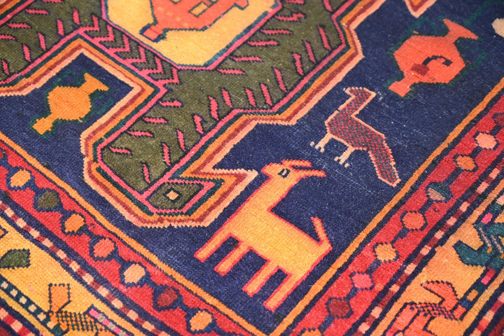 blue Runner rug 4' 1" x 10' 9"