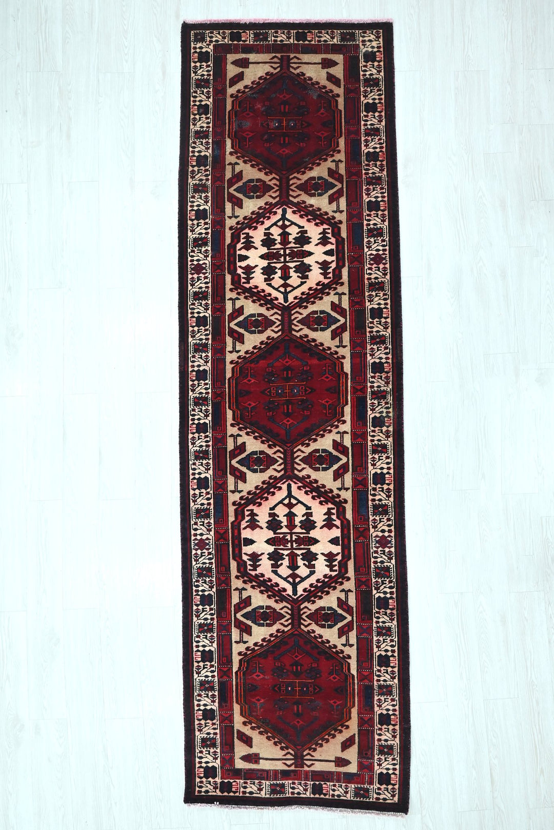 red Runner rug 3' 1" x 11' 0"