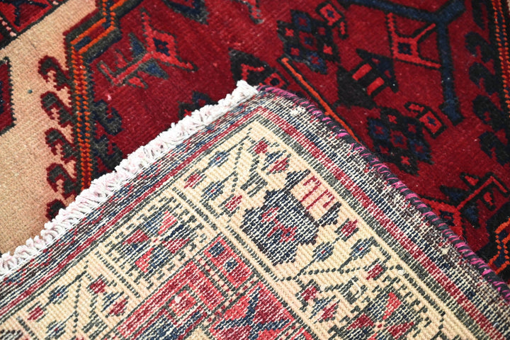 red Runner rug 3' 1" x 11' 0"