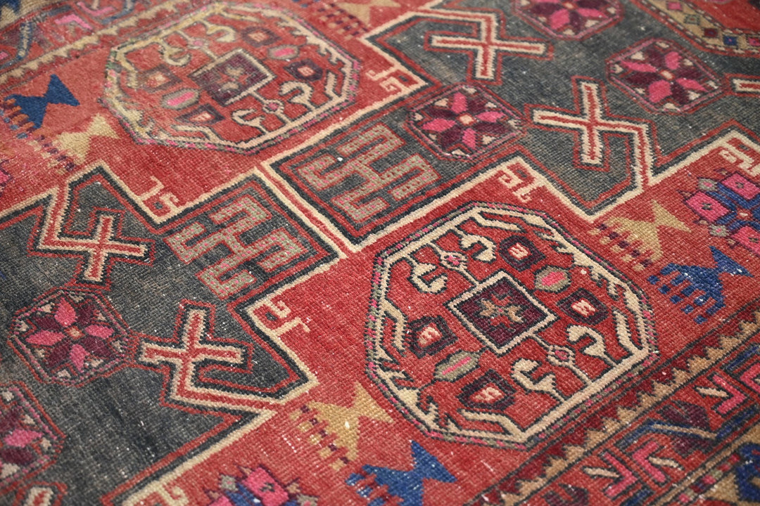 red Runner rug 3' 5" x 10' 3"