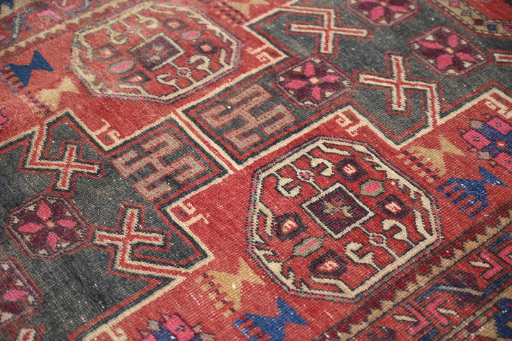 red Runner rug 3' 5" x 10' 3"