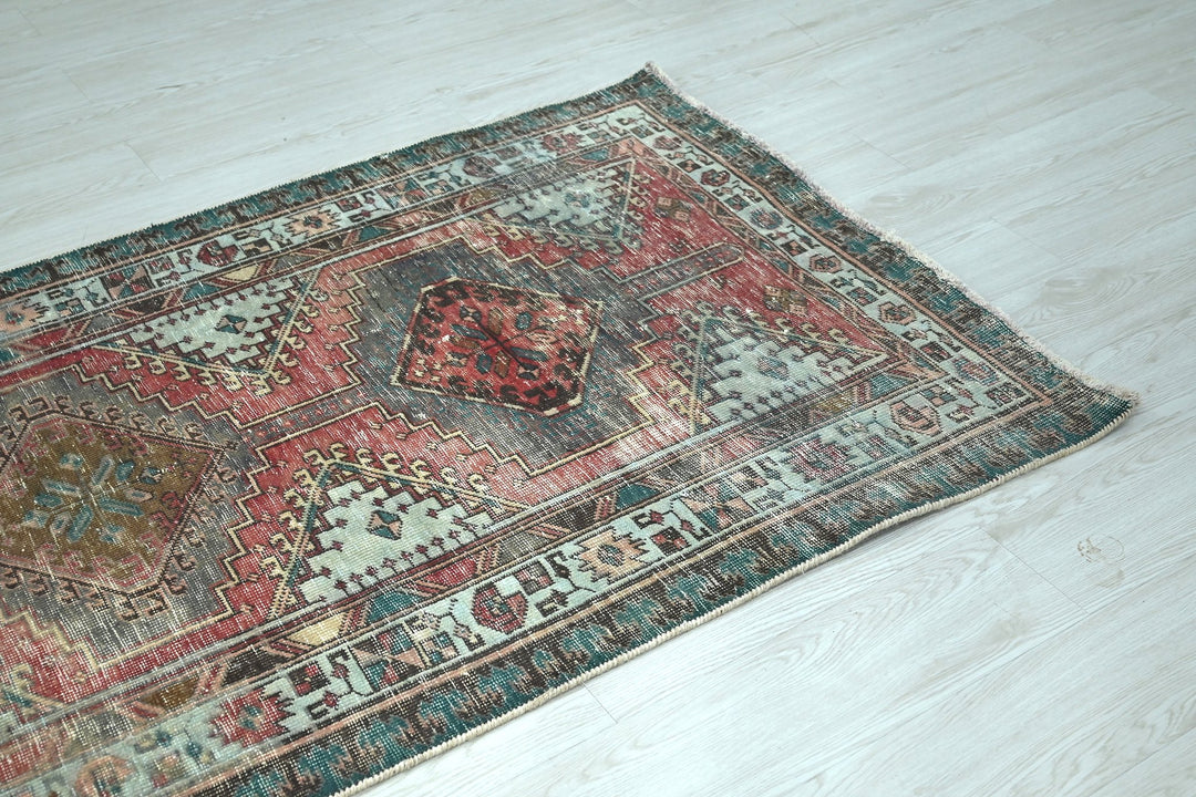 red Runner rug 3' 5" x 10' 7"