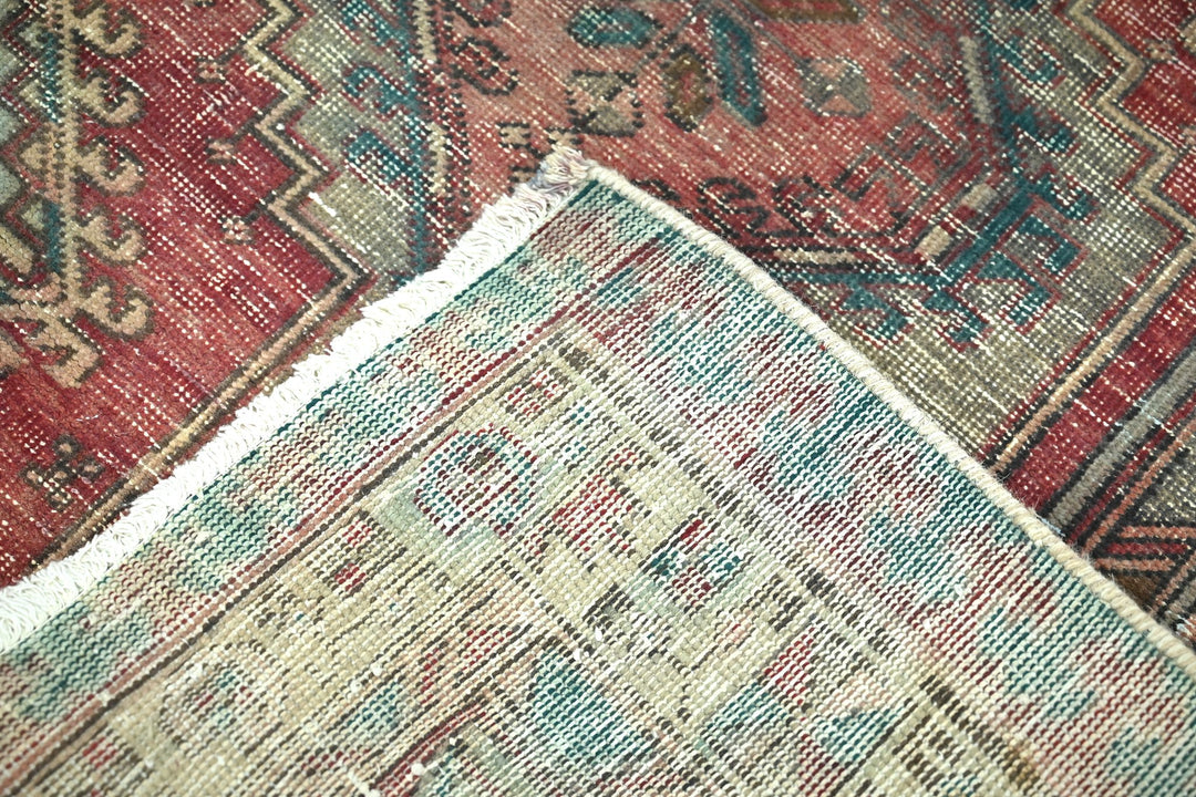 red Runner rug 3' 5" x 10' 7"