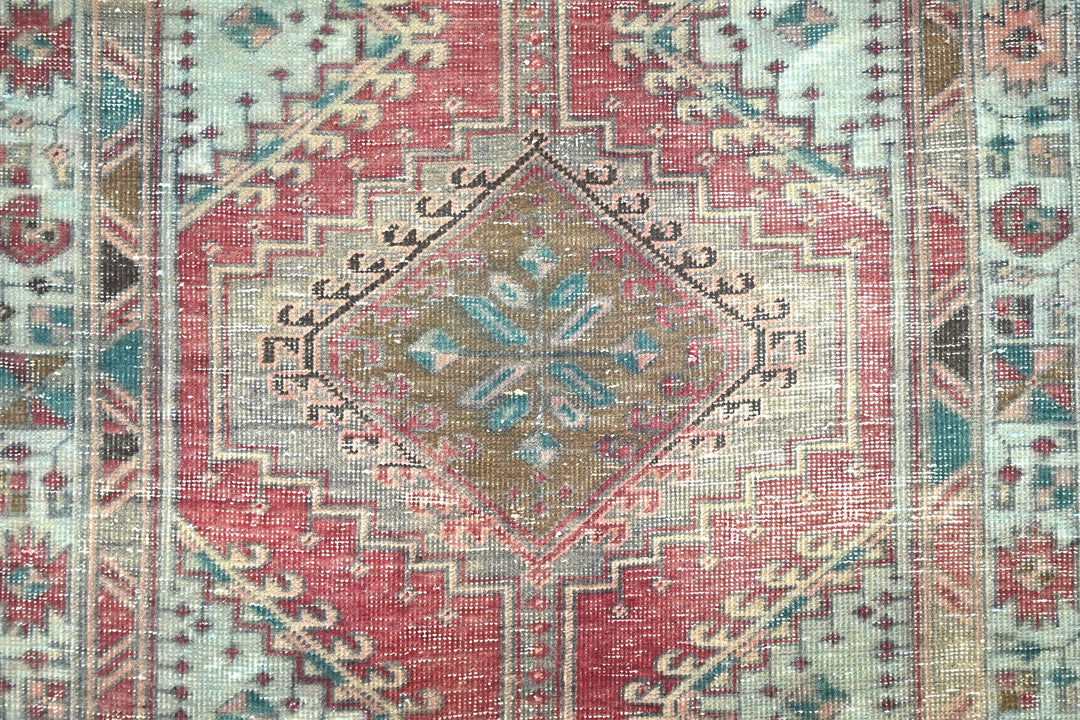 red Runner rug 3' 5" x 10' 7"