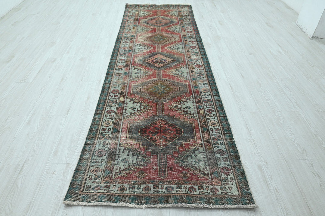 red Runner rug 3' 5" x 10' 7"