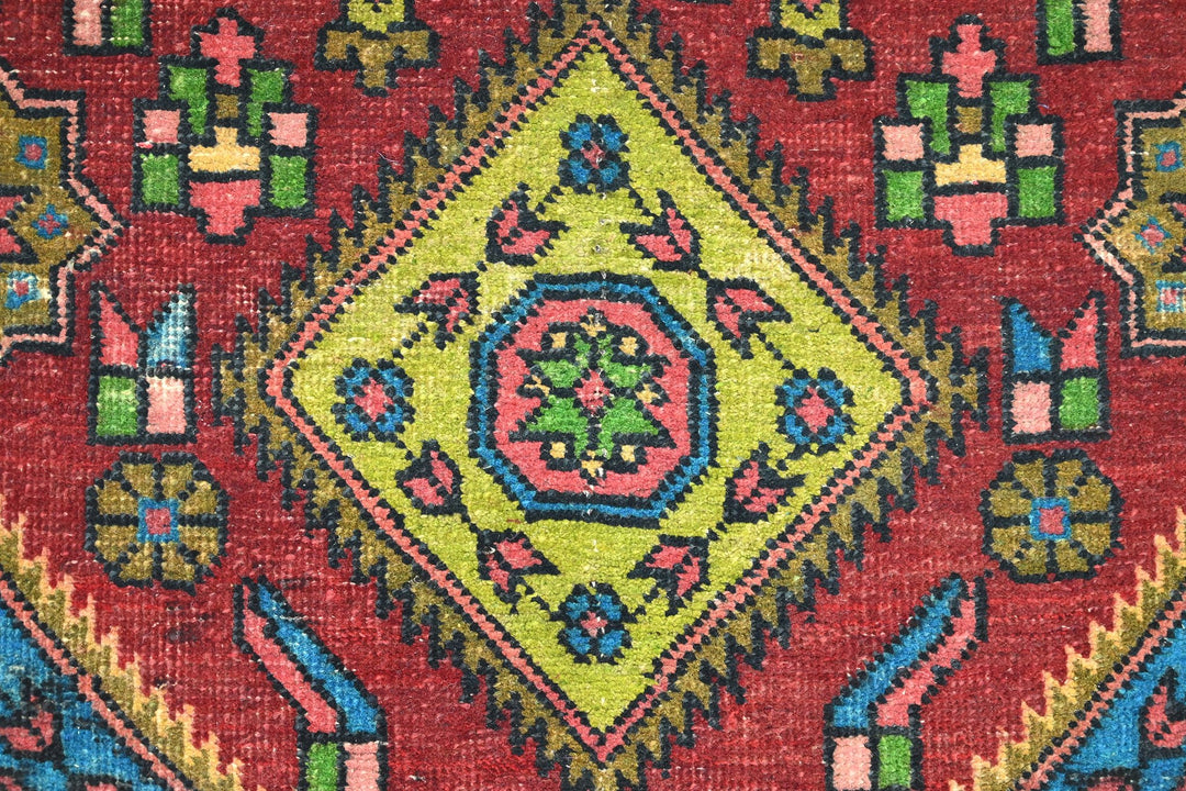 red Runner rug 3' 2" x 10' 10"