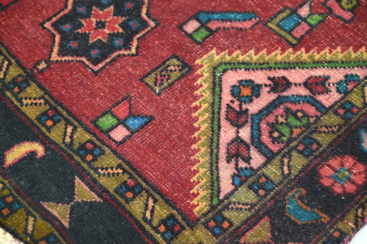 red Runner rug 3' 2" x 10' 10"