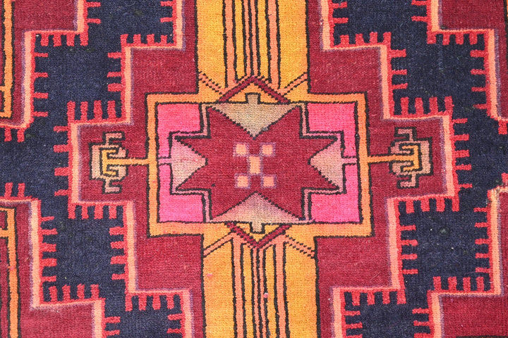 black Runner rug 3' 8" x 10' 4"