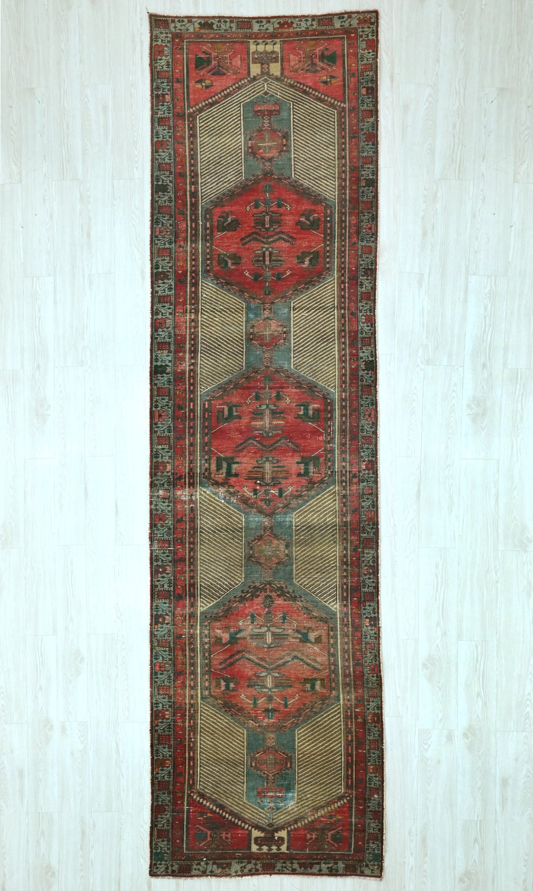 red Runner rug 3' 8" x 13' 11"