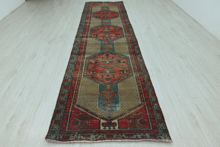 red Runner rug 3' 8" x 13' 11"