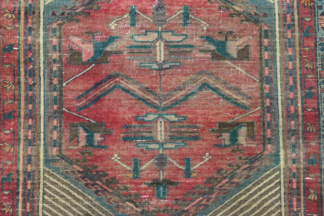 red Runner rug 3' 8" x 13' 11"