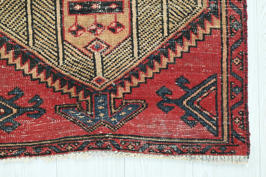 red Runner rug 2' 1" x 9' 0"