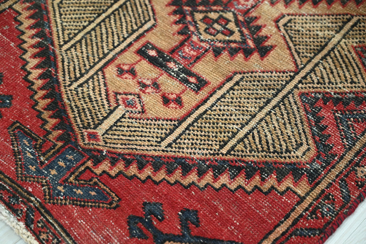 red Runner rug 2' 1" x 9' 0"