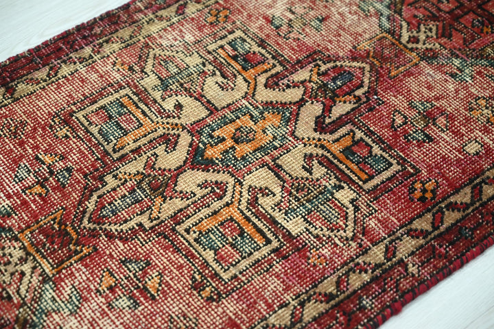 red Runner rug 1' 10" x 4' 9"