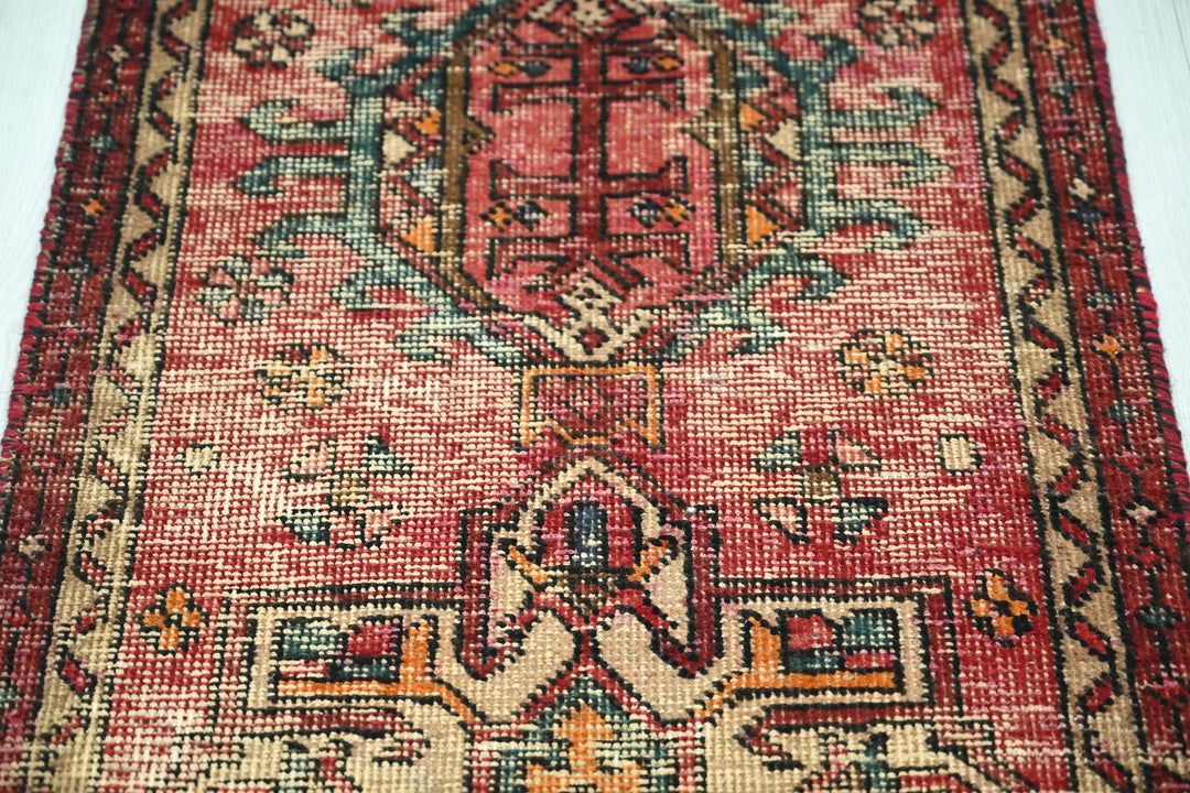 red Runner rug 1' 10" x 4' 9"