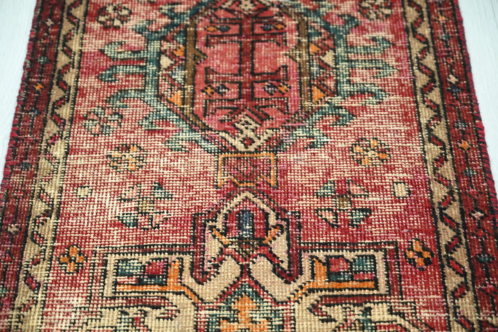red Runner rug 1' 10" x 4' 9"