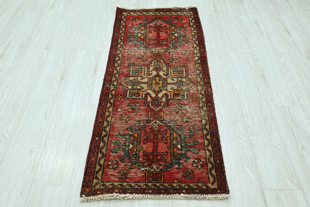 red Runner rug 1' 10" x 4' 9"