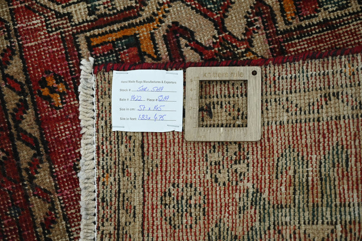 red Runner rug 1' 10" x 4' 9"