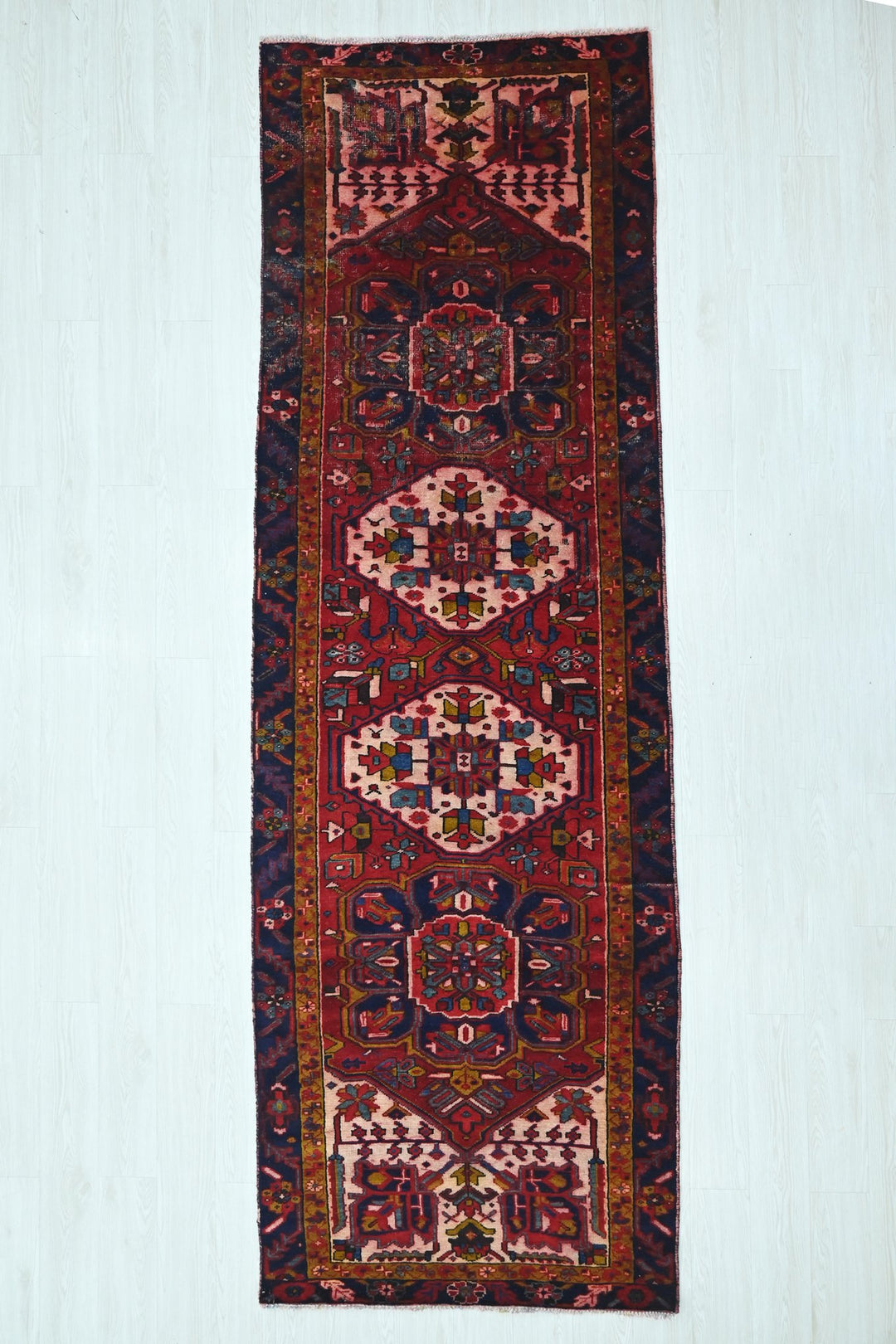 red Runner rug 3' 7" x 11' 0"