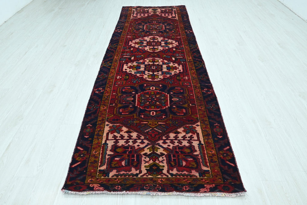 red Runner rug 3' 7" x 11' 0"