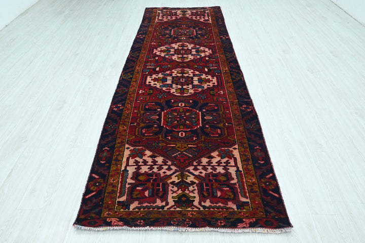 red Runner rug 3' 7" x 11' 0"