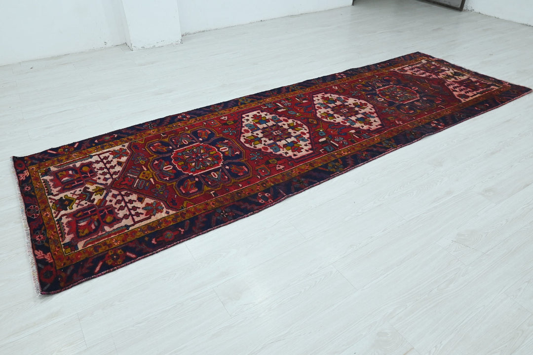 red Runner rug 3' 7" x 11' 0"