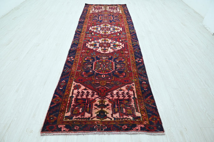 red Runner rug 3' 7" x 11' 0"