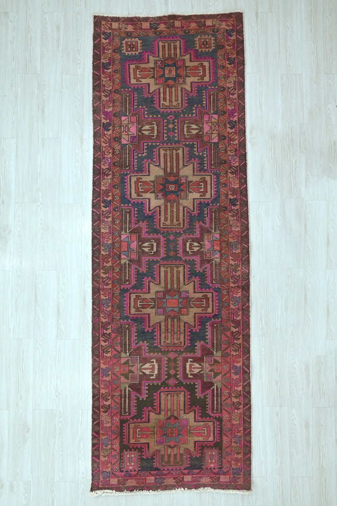 red Runner rug 3' 5" x 10' 7"
