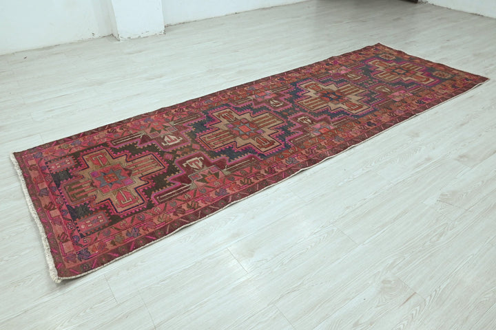 red Runner rug 3' 5" x 10' 7"