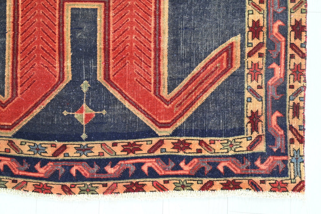 blue Runner rug 3' 8" x 11' 0"