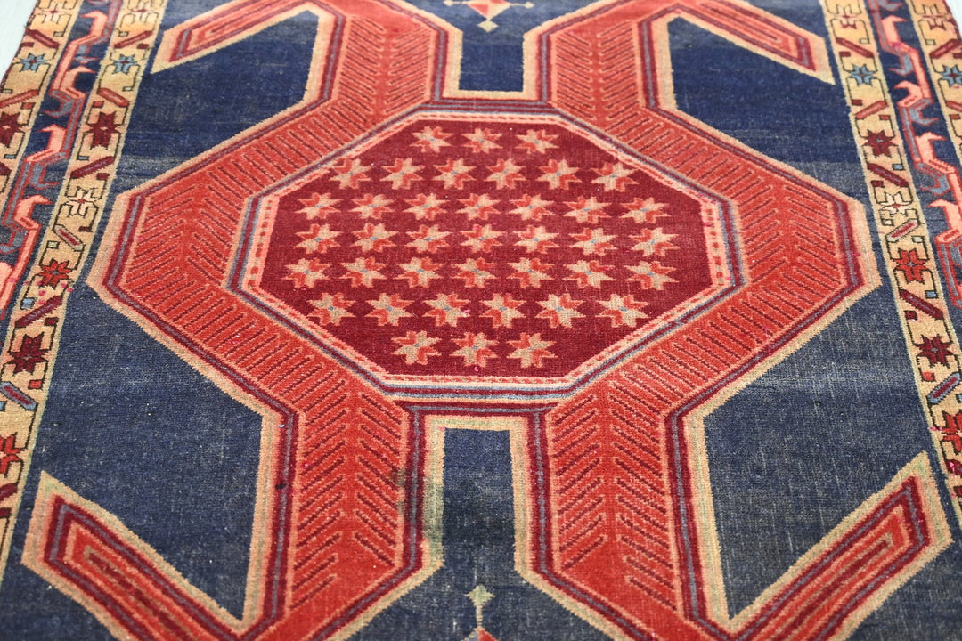 blue Runner rug 3' 8" x 11' 0"