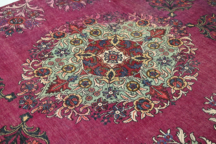 purple Runner rug 5' 7" x 14' 10"