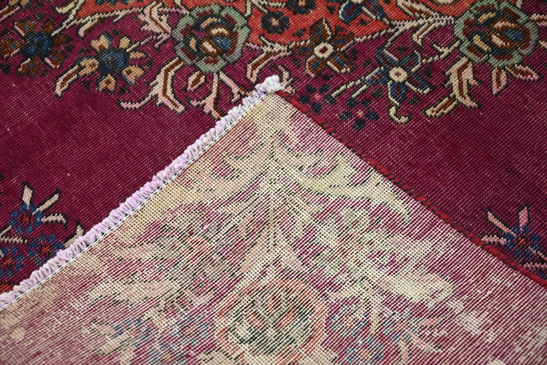 purple Runner rug 5' 7" x 14' 10"