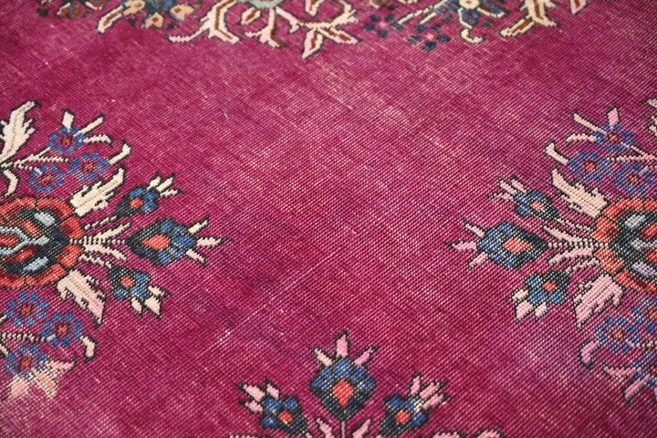 purple Runner rug 5' 7" x 14' 10"