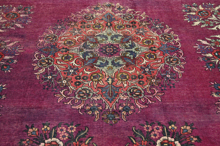purple Runner rug 5' 7" x 14' 10"