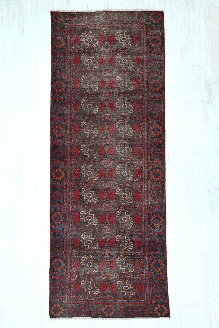 red Runner rug 3' 3" x 9' 0"