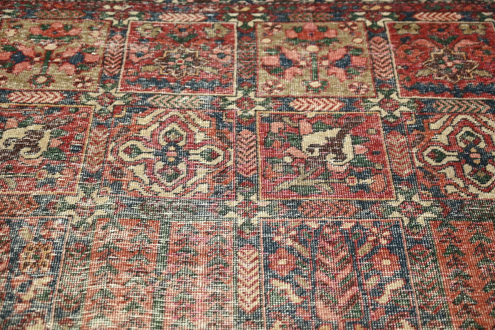red Large rug 5' 0" x 9' 8"