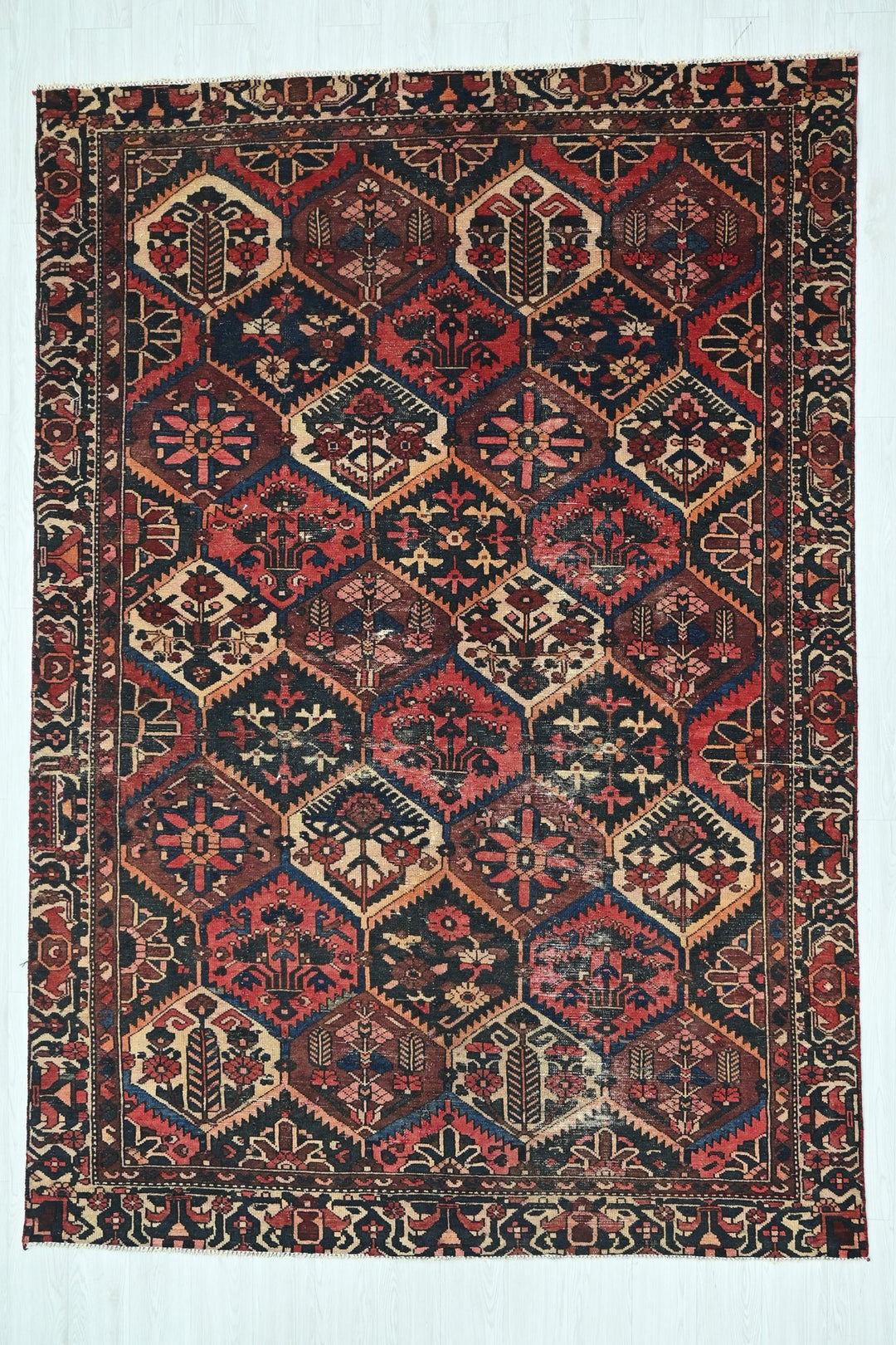 black Medium rug 6' 6" x 9' 0"