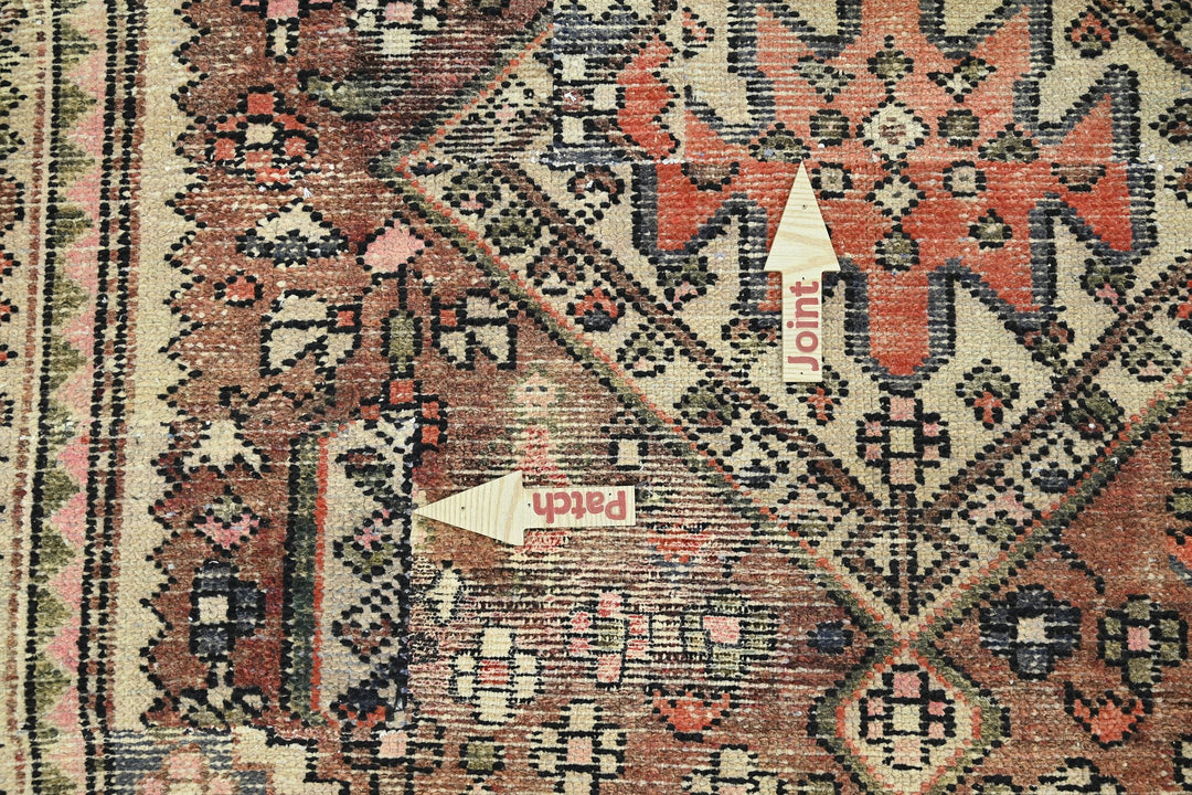 brown Medium rug 6' 0" x 8' 0"