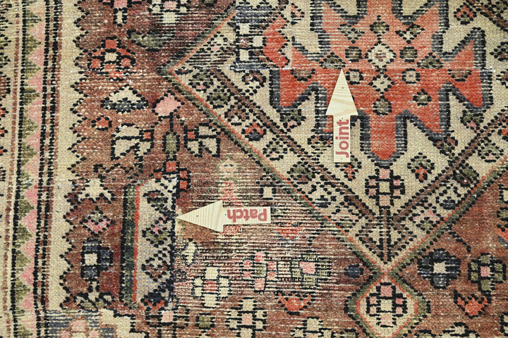 brown Medium rug 6' 0" x 8' 0"
