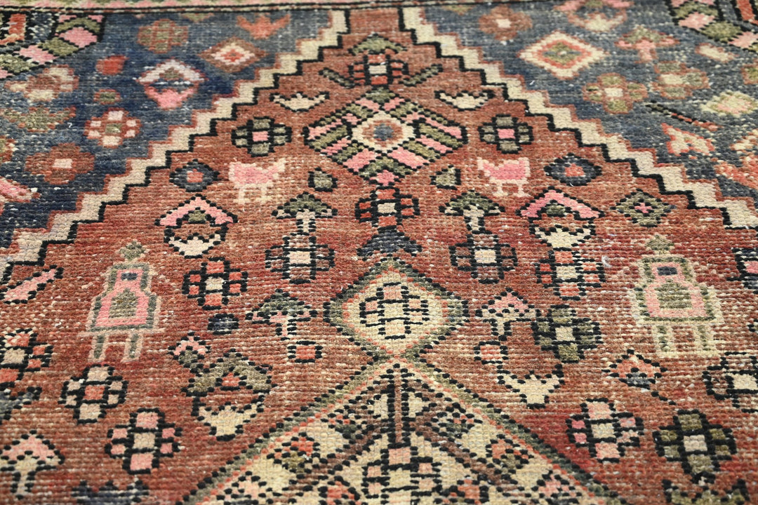 brown Medium rug 6' 0" x 8' 0"