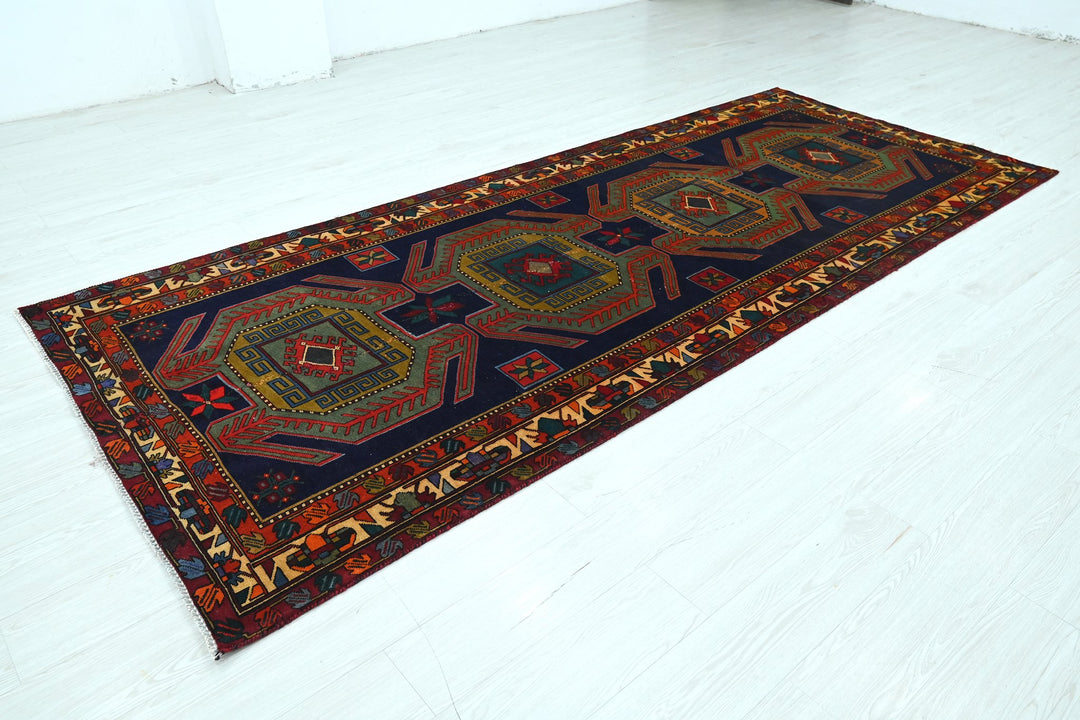 blue Runner rug 4' 4" x 10' 5"